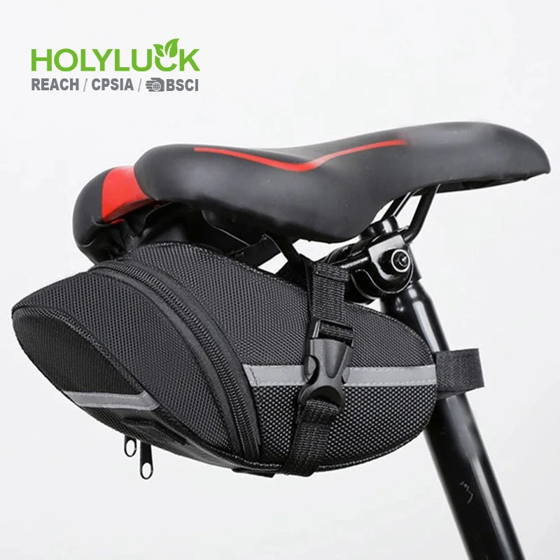 Mountain Bike Under-seat Accessories Storage Ultra-light Cycling Wedge-shaped Bag_voghion.com