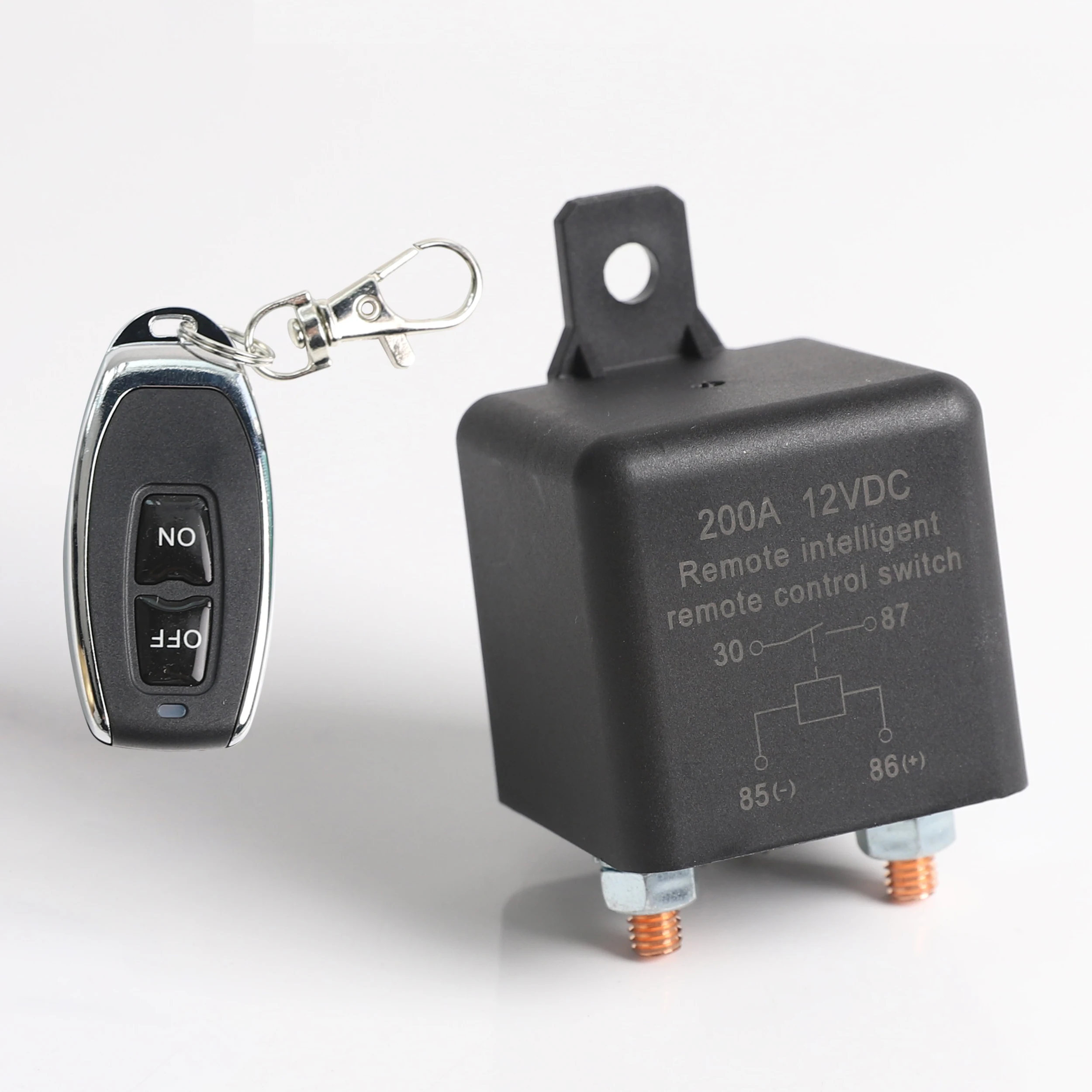 12V 200A Relay with Wireless Remote Control Botton Ternof X1 Remote Battery Switch