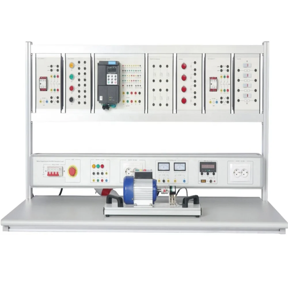 Motor Experimental Kit With Resistive Load Teaching Equipment Electrical Training Panel