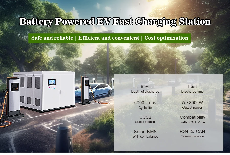product cts integrated bess energy storage battery system floor mounted ev charging station solutions with dc ev chargers-8