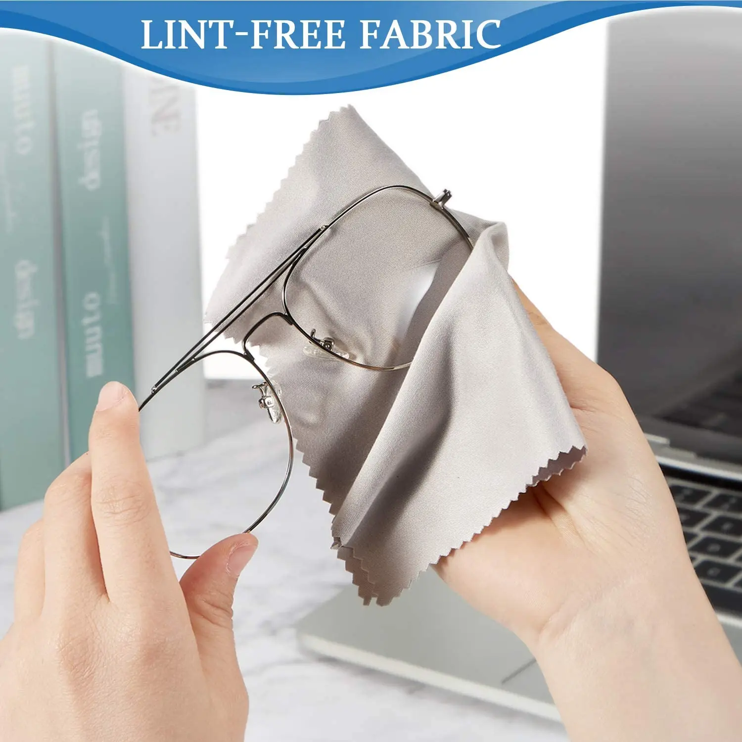 Sunglasses Glasses Optical Lens Cleaning Cloth Ultra Fine Microfiber Cloths for Glass Micro Fiber Microfiber 15*18cm or Custom factory