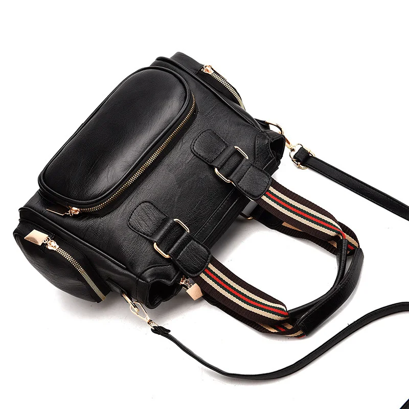 2022 Fall Simple Casual Square Hand Bags Ladies Soft PU Fashion Ladies Hand Bags for Women