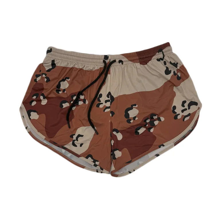New Arrival Digital Printing Inside Brief Liner Silkie Shorts Workout Shorts Custom Design Ranger Panties with Deep Pocket