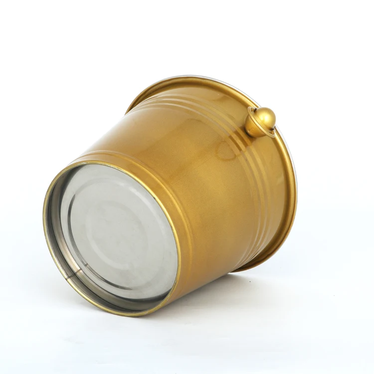 Wholesale Stainless Steel Ice Bucket Colorful Beer Wine Cooler Bucket with Handle_17