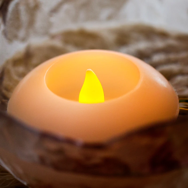 Factory Directly Wholesale 3 Inch Floating Tea Light Candles Water Activated Led Floating Candles