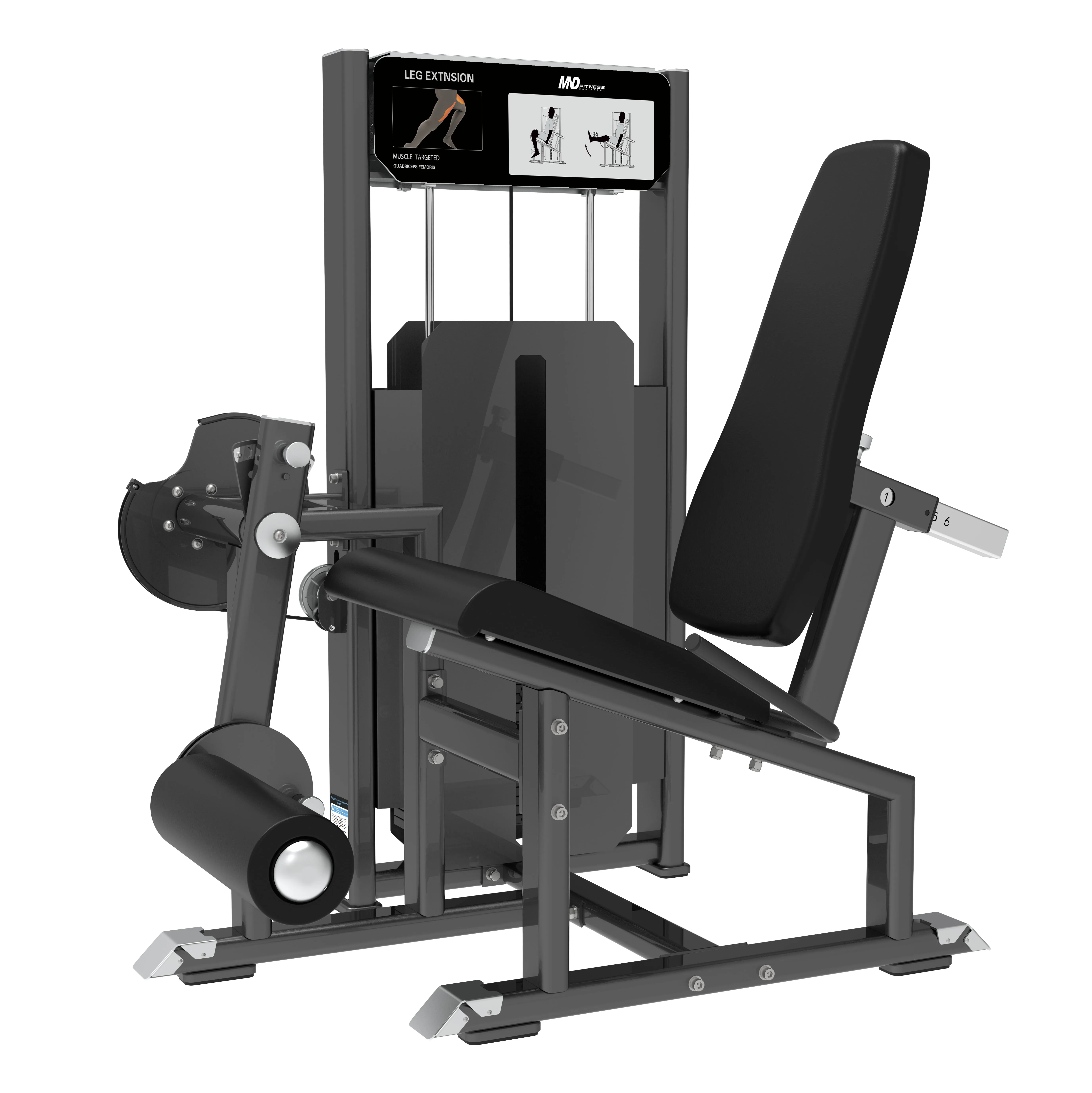 Top Quality Pin Load Strength Training Leg Machines Exercise Fitness Equipment Seated Leg Extension for Sale