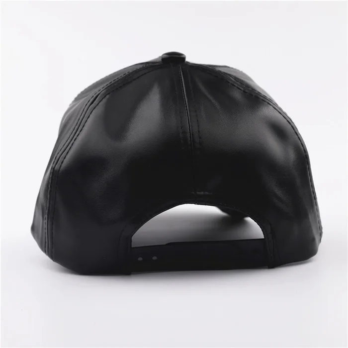 Wholesale Leather Caps Durable Baseball Hats with Logo