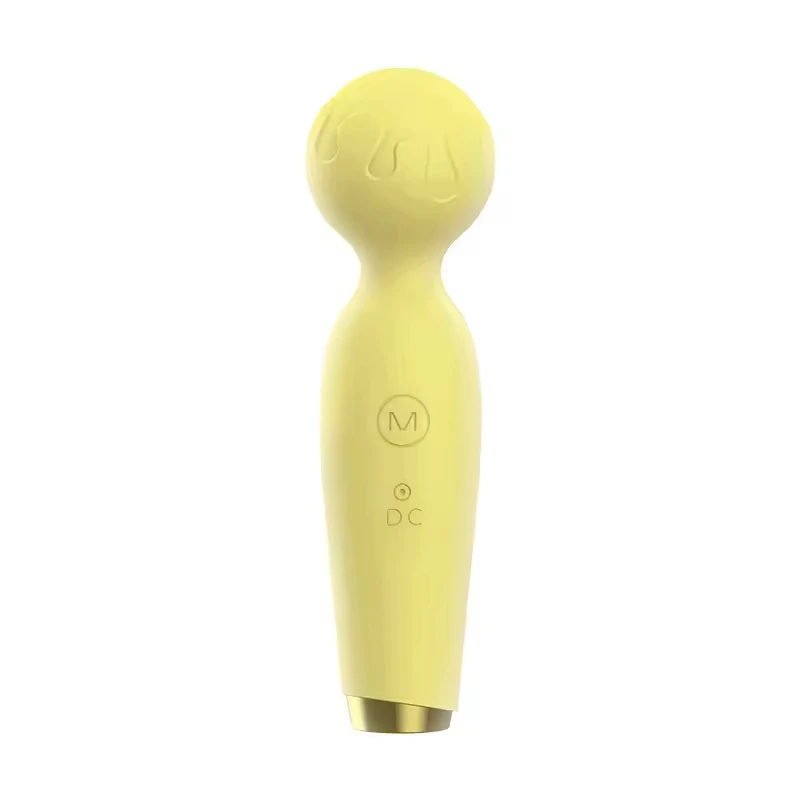 Close-up of vibrator tip and texture for dual-zone stimulation