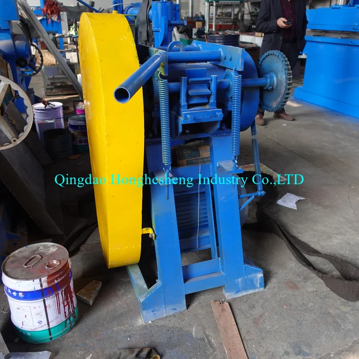 waste tire block cutter standard equipment
