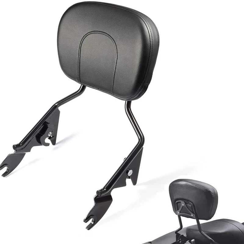 Motorcycle Lazy Back Motorcycle Passenger Sissy Bar Backrest Detachable Motorcycle Backrest