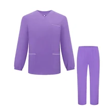 Hot Sale High Quality Customized Medical Scrubs Nursing Uniform for Hospital Work Wear Available in Size and Color