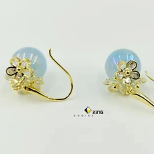 Brilliant pearl earrings latest fashion earrings  fashion jewelry  women's earrings