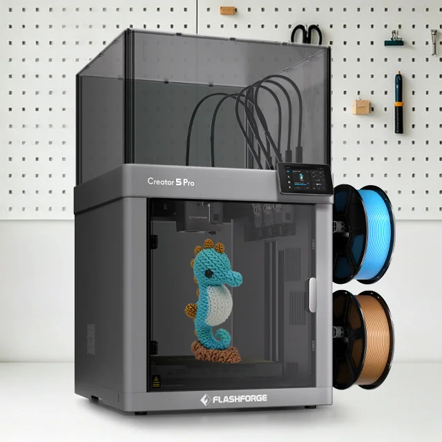 2026 New Flashforge Creator 5 Pro 4-nozzle Auto Leveling