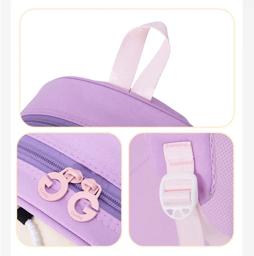 2025 New Waterproof School Backpack Small Sac a dos School Bags Comfort Adjustable Stude aperçu 4