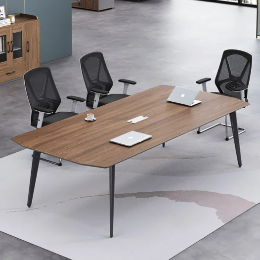 Meeting Room Table Set Design Presidential Meeting Table Minimalist Foldable Wood Office Furniture Panel Picture Color 2 Years