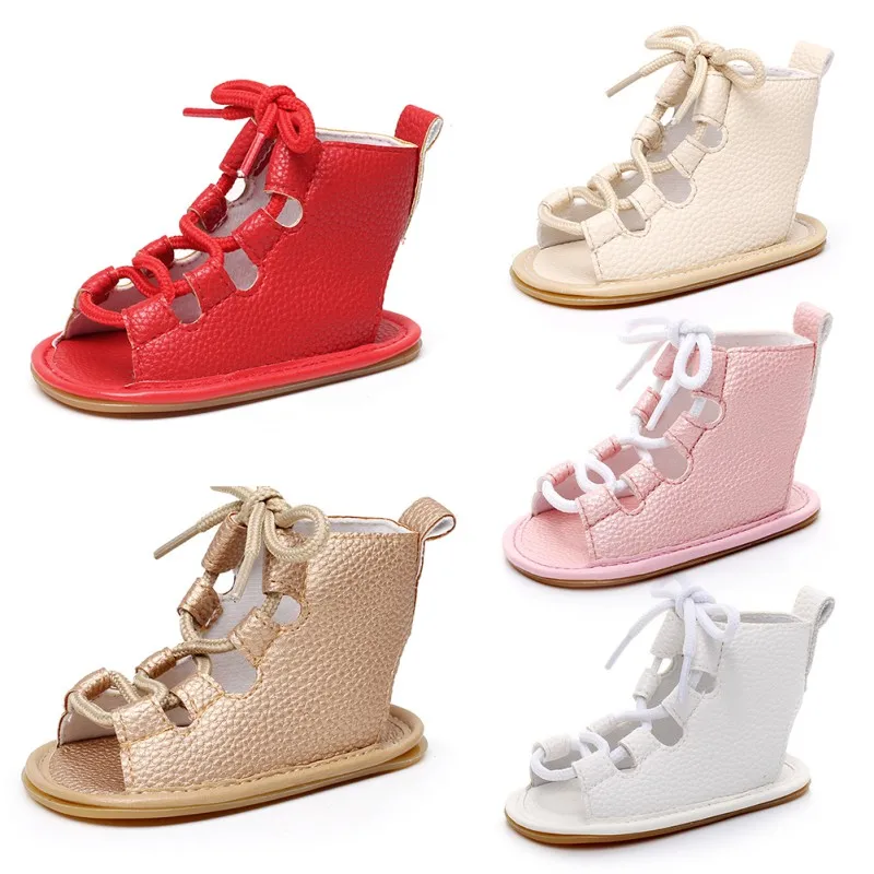 Sandales En Cuir Pu A Lacets Pour Bebes Filles Chaussures De Plage Plates De Marque Pour Tout Petits Nouvelle Collection Ete Buy Ete Bebe Fille Sandale Pu Cuir Lacets Bebe Plat Marque Bambin Chaussures