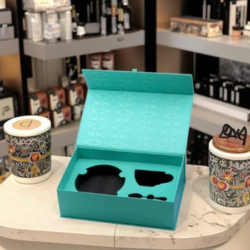 Best Discount Fashionable Paper Boxes for Birthday Cake Jewelry Micro Label Customized Rose Embossed Personalized Box Factory