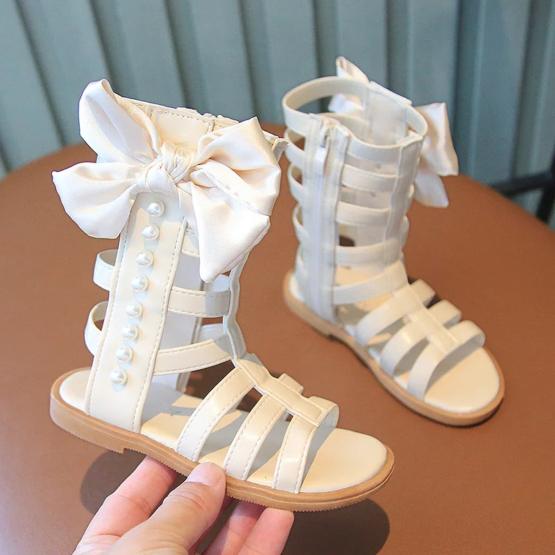 new kids roman sandals high top girls Alibaba