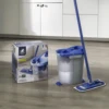 azul y gris