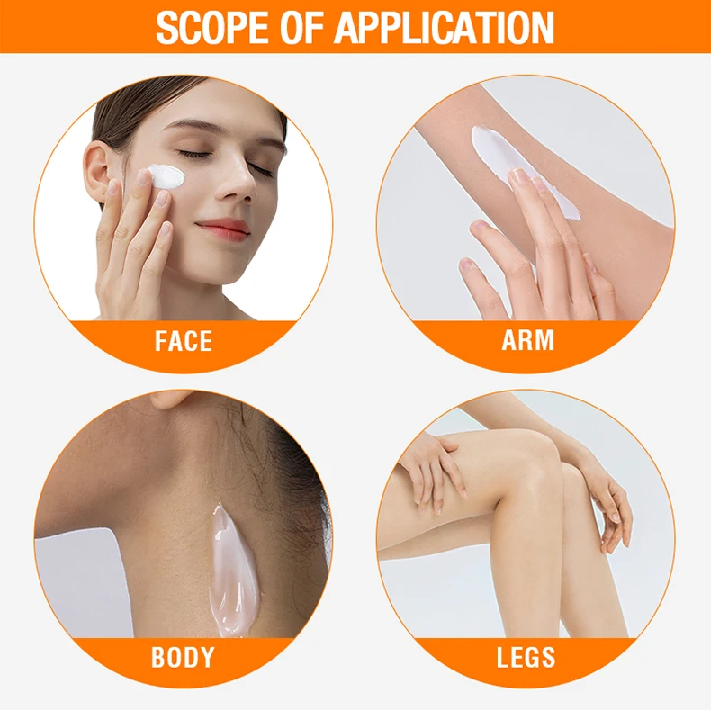 Natural Whitening Private Label Best Organic Sunscreen Lotion Korean