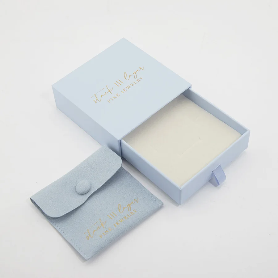 Luxury Men's Bracelet Box | Custom Grey Board Jewelry Case | Mini Gift Packaging with Special Offer