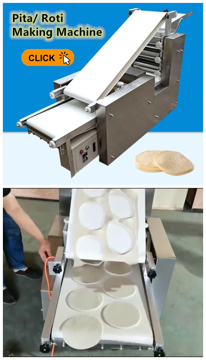 Full Automatic industrial flour corn mexican tortilla machine taco roti maker press bread grain product tortilla making machines