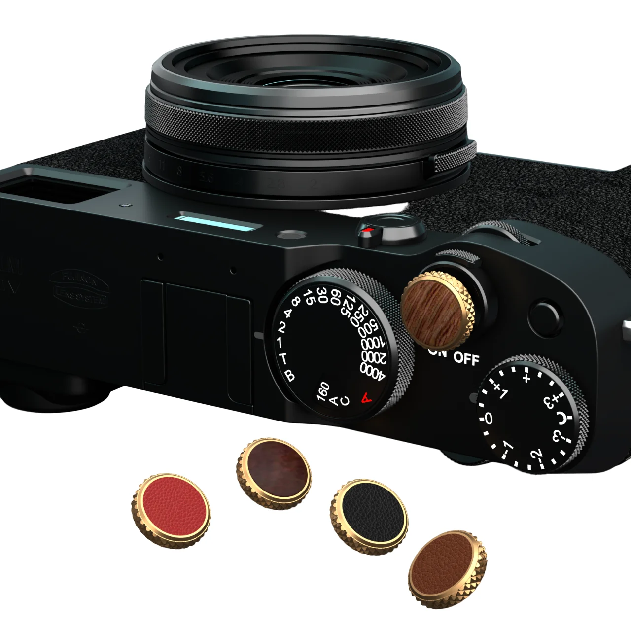 JJC Camera Soft Release Button, Shutter Button For Fuji Fujifilm X-T5 X-T4 X-T50 X-T30 III II X-PRO3 X100V X100VI X-E5 X-E4 X Half GFX100RF Sony RX1R II RX10 IV III