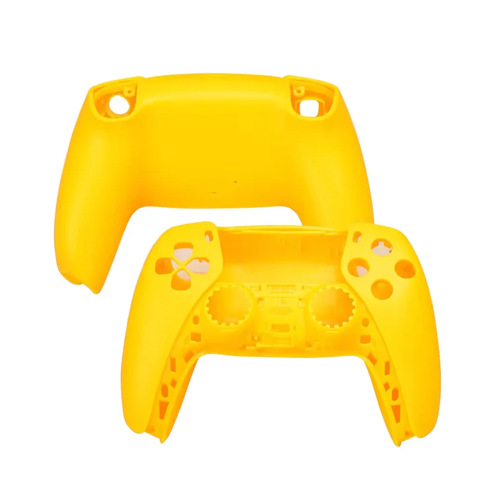 Game Protector for PS5 Gamepad Front and Back Colorful Skin Plastic Protective Shell Case for PS5 Controller Cover