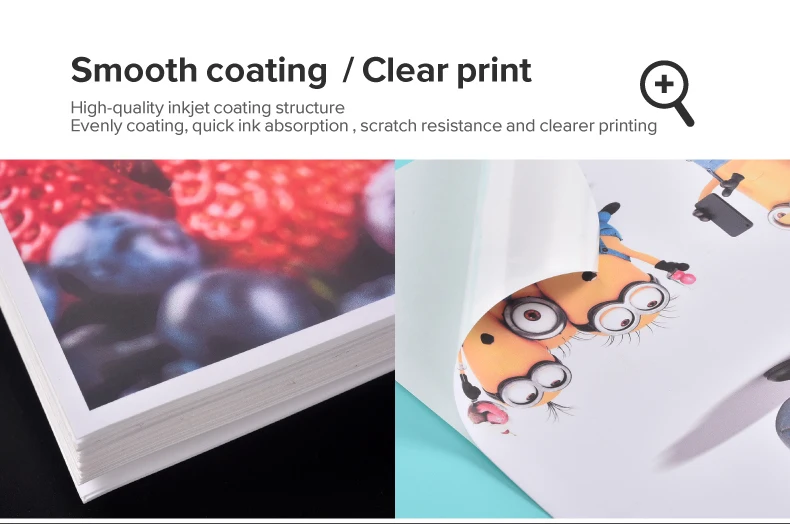 Printable Full Color A4 Blank Waterproof Self Adhesive Glossy / Matte ...