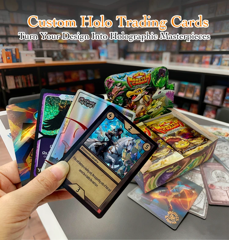 Custom Game Cards - Premium Trading Card Design & Printing