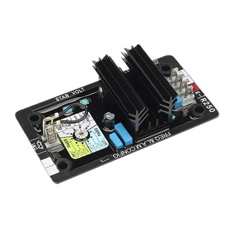 Régulateur De Tension Automatique AVR R250 - Pour Alternateurs, Plage 85-139V, 50/60Hz, Courant D'Excitation 5A
