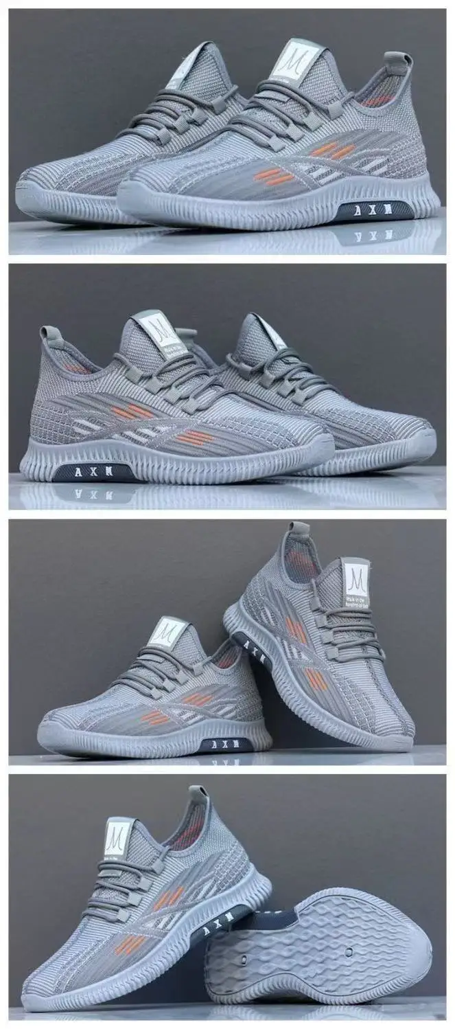 Factory Cheap Shoes Comfortable Casual Men's Sneaker  Outdoor Walking Men Sport Shoes