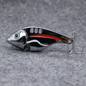 Espressif Lure Dolphin VIB Zinc Alloy Full-Water-Column Bass Bait with Hooks – Hooks – view 3