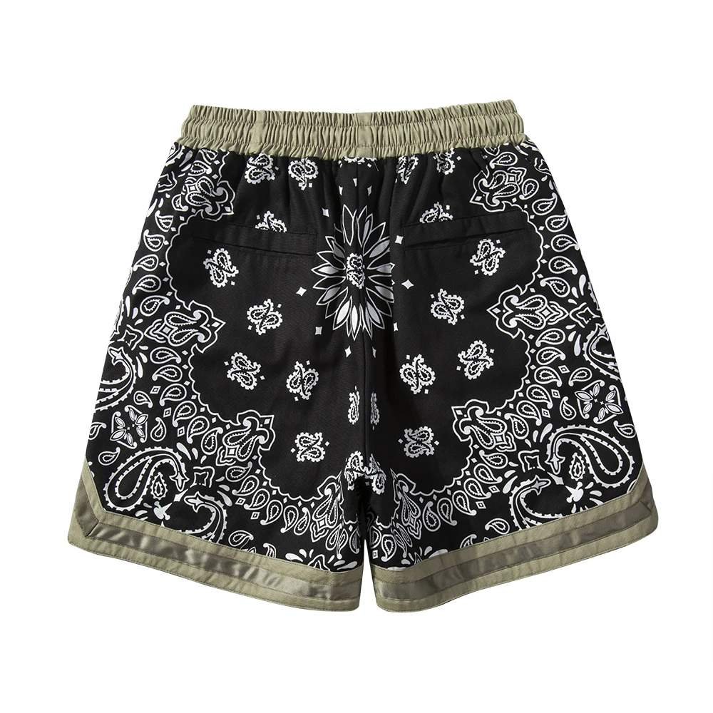 Paisley Bandana Print Floral Short 
