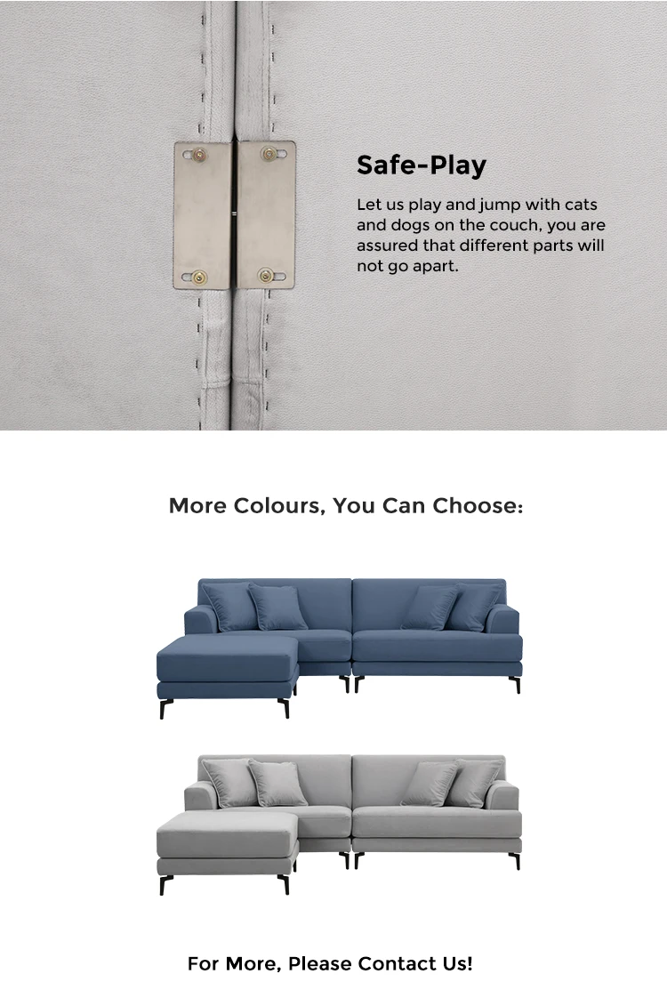 Pet Friendly Sectionals Pet Resistant Couch Durable Modern Sofa