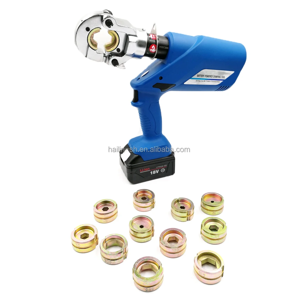 EZ-300 Battery Powered Hand Compression Tools for Cable Lugs