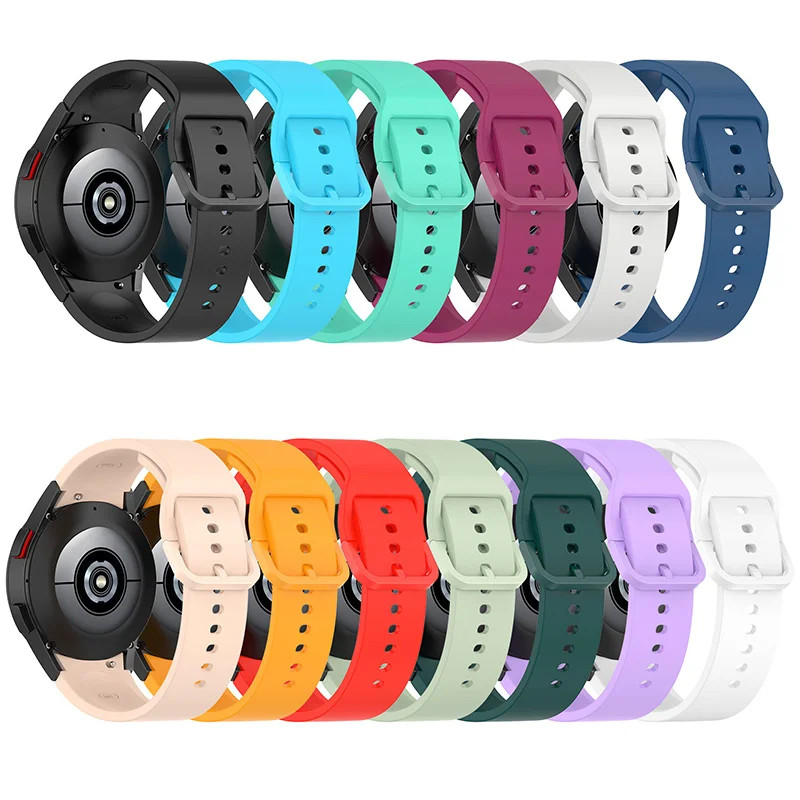 20mm Sport Silicone Strap 42mm 46mm 