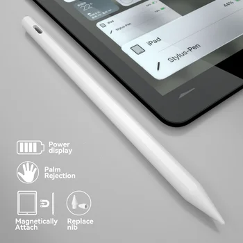 Stylus Pen Compatible with Apple Ipad Palm Rejection Tilt Magnetic Active Pen for iPad Pencil Air Pro