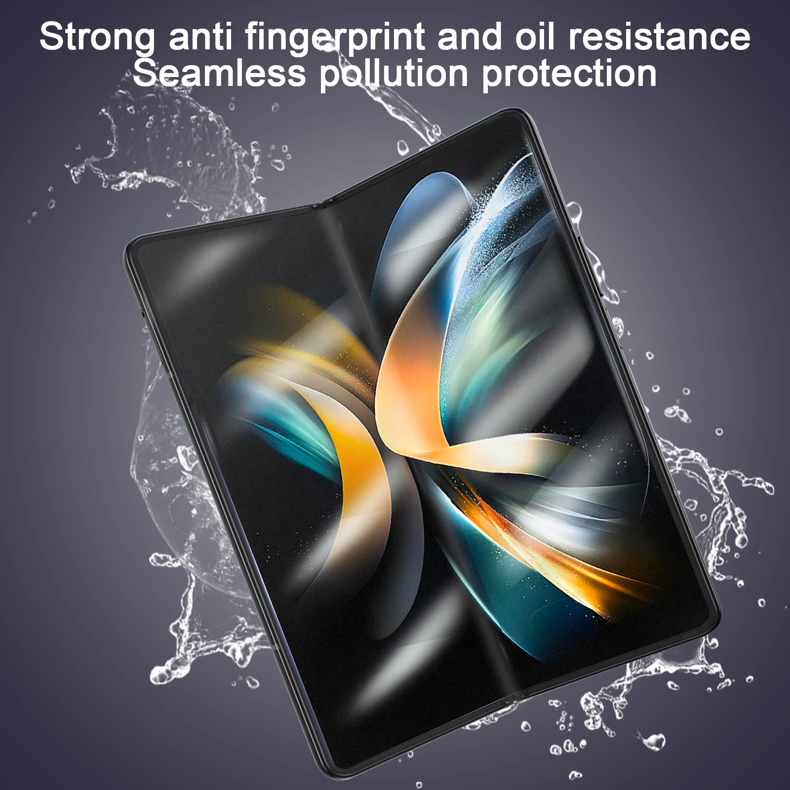 Unbreakable Full Cover Hydrogel Screen Protector Anti-Shock Anti-Scratch Matte Finish Soft TPU Protective Film details