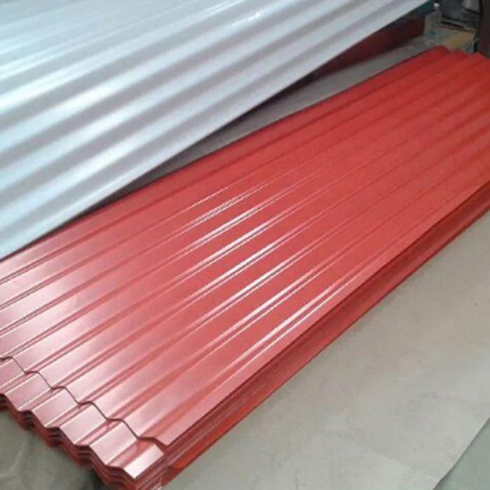 Brick Red Corrugated Steel Roofing Sheet Roofing Sheets Red Wine Color Ppgi Roofing Sheet