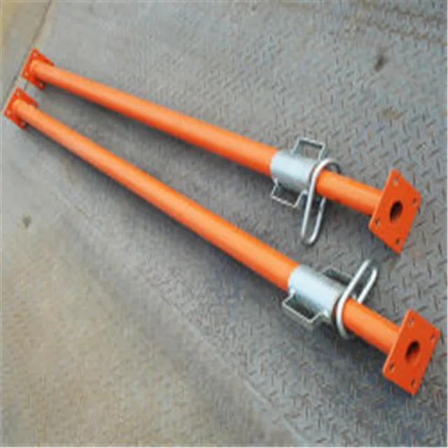 Adjustable Steel Props Galvanized Steel Prop Scaffolding Support Beam Steel Props for Heavy Duty Trailer Jacks