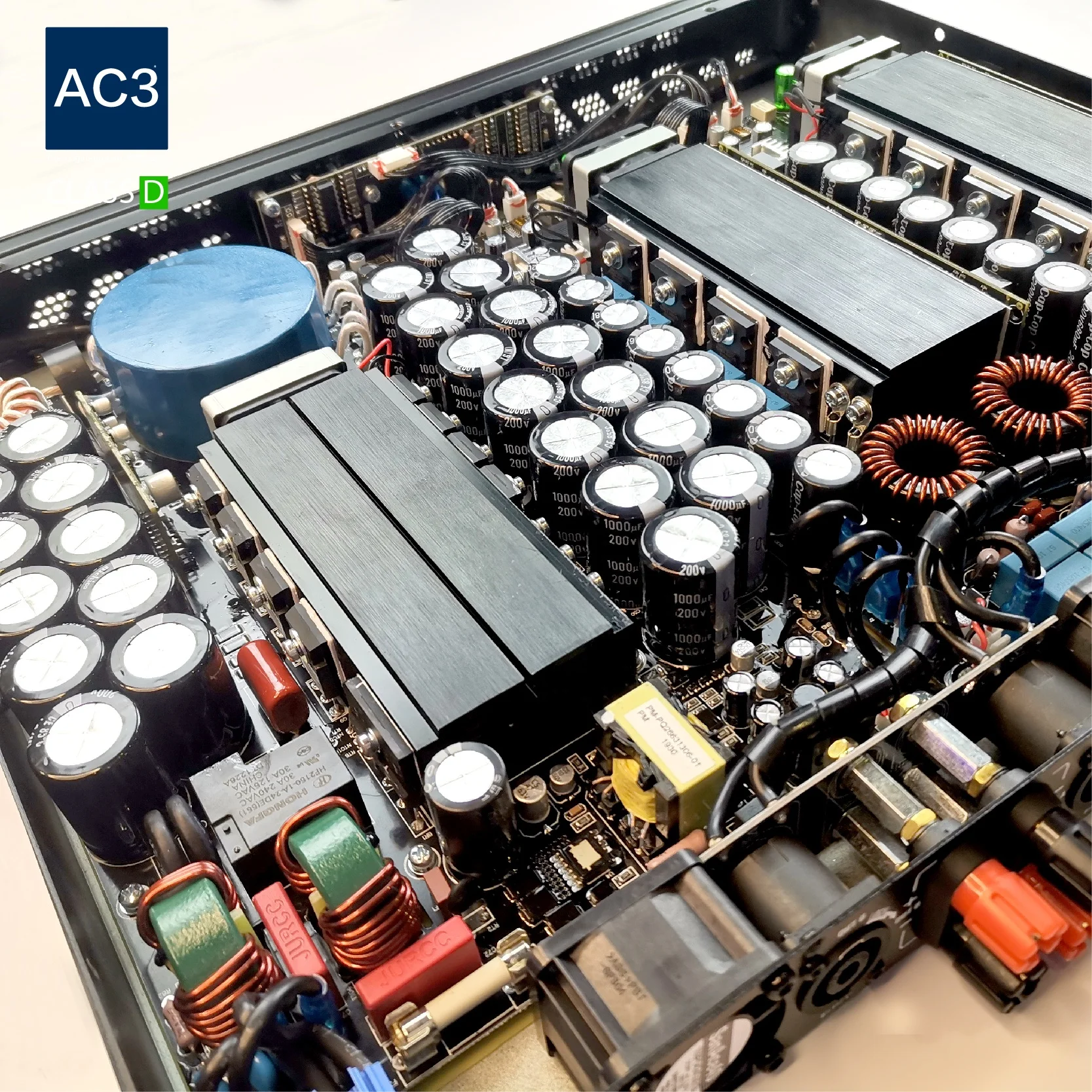 Professional 1U Two Channels Digital Power Amplifier 2600w Suitable for Performance Sound System High-powered Subwoofer