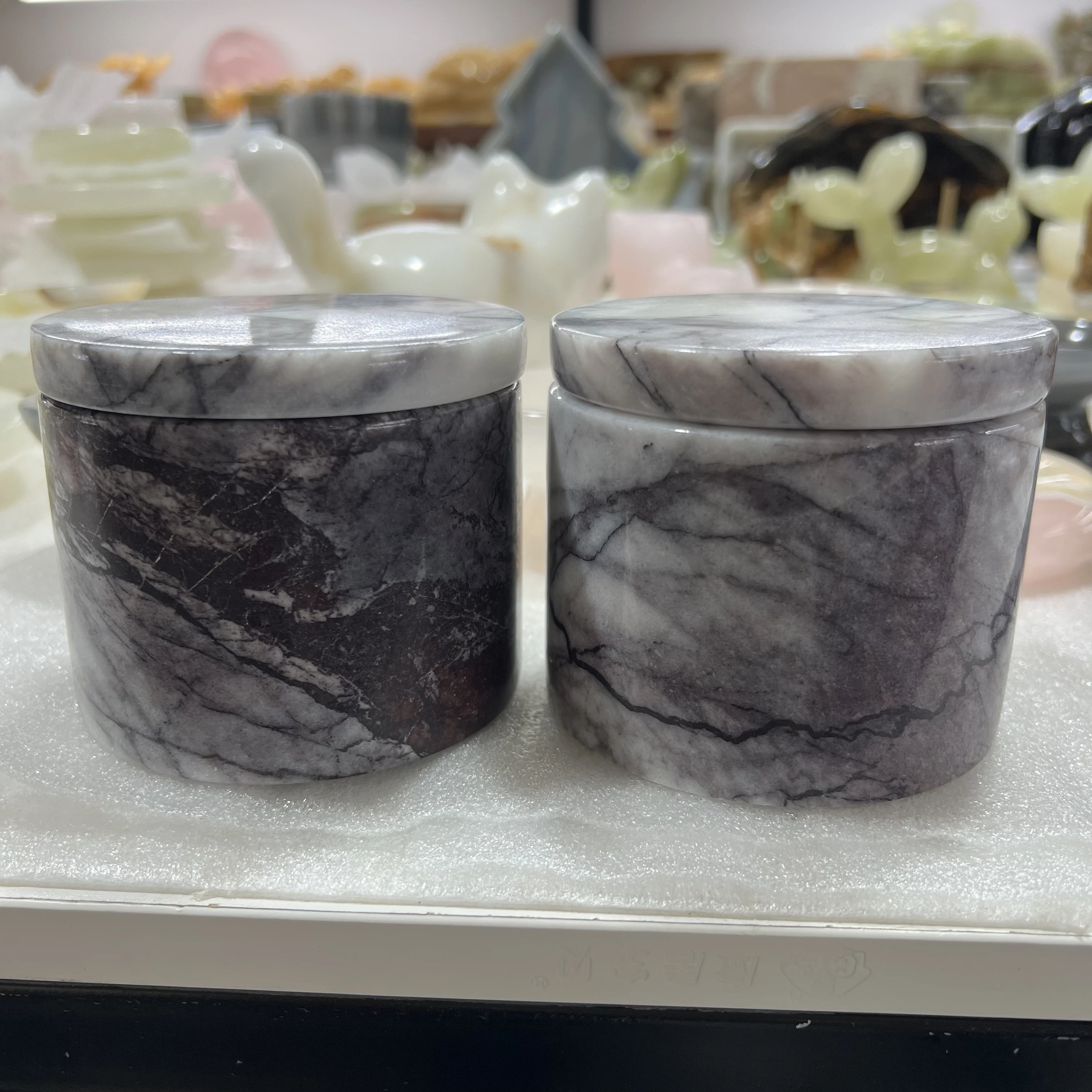 卸売バルク天然カラフルビスマス鉱石ボウル金属鉱石製装飾用