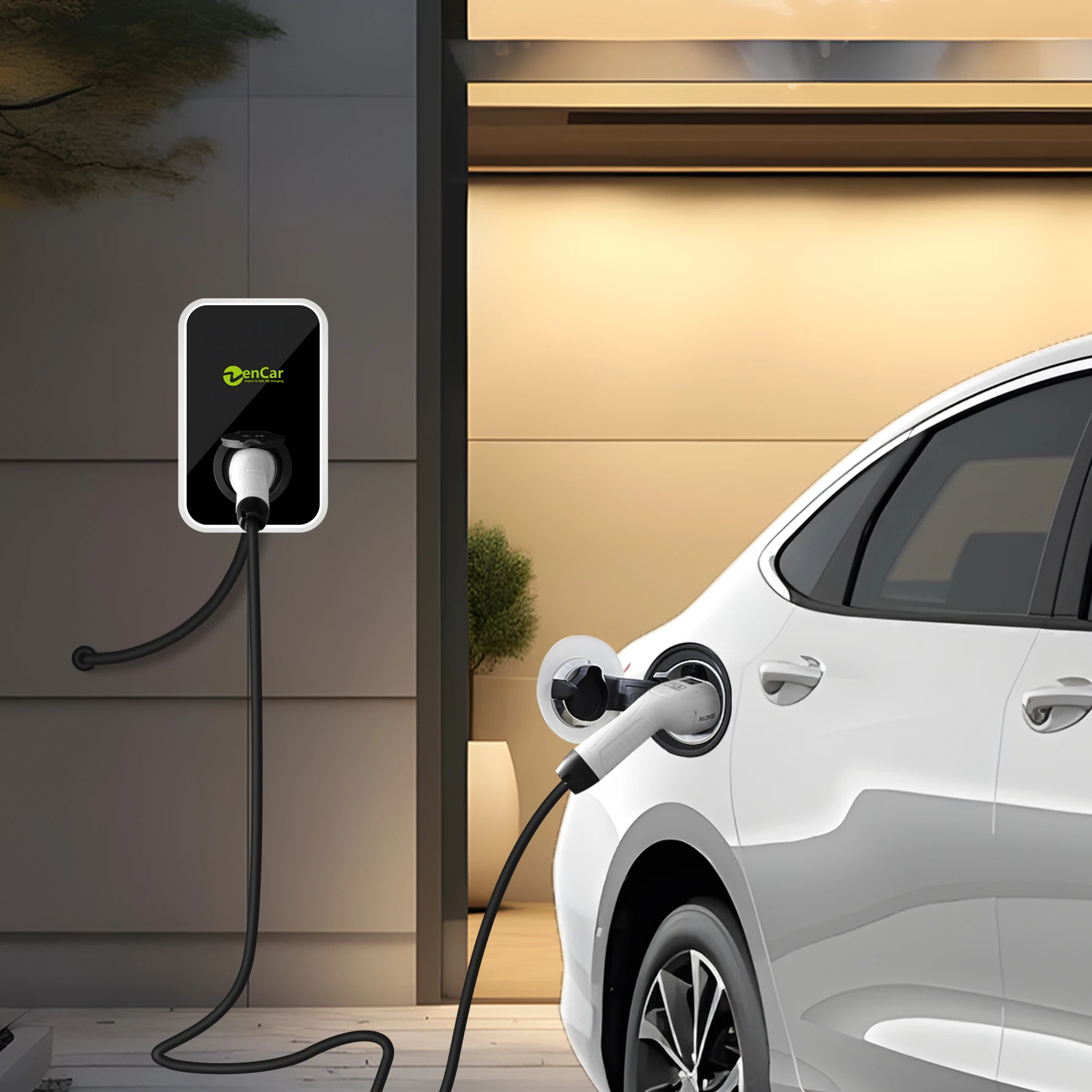 Zencar EV Charger Wallbox 32A 7.2KW - Dynamic Load Balancing
