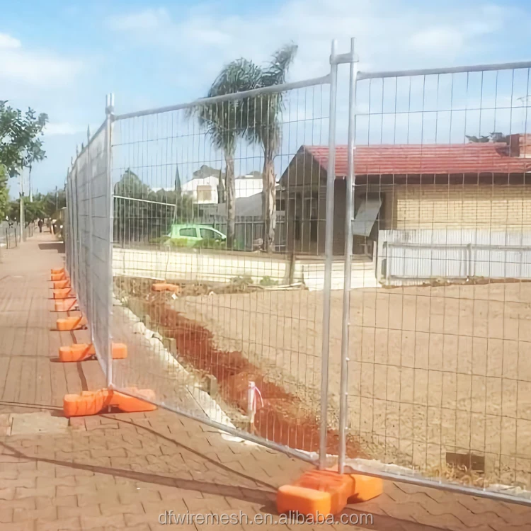 Concrete Base Metal Bunnings Concert Construction Site Hoarding Pvc Australian Temporary Garden Fencing