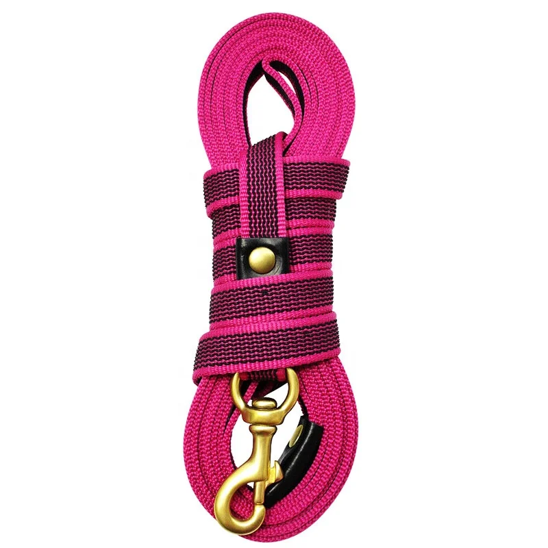 Soft Anti Slip Non Handle Grip Rubber Leash Comfortable Nylon bing