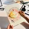 Diamond-studded clock cake-without music and lights