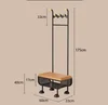 Black Carbon Steel Frame [Orange Cushion] Yellow Ball