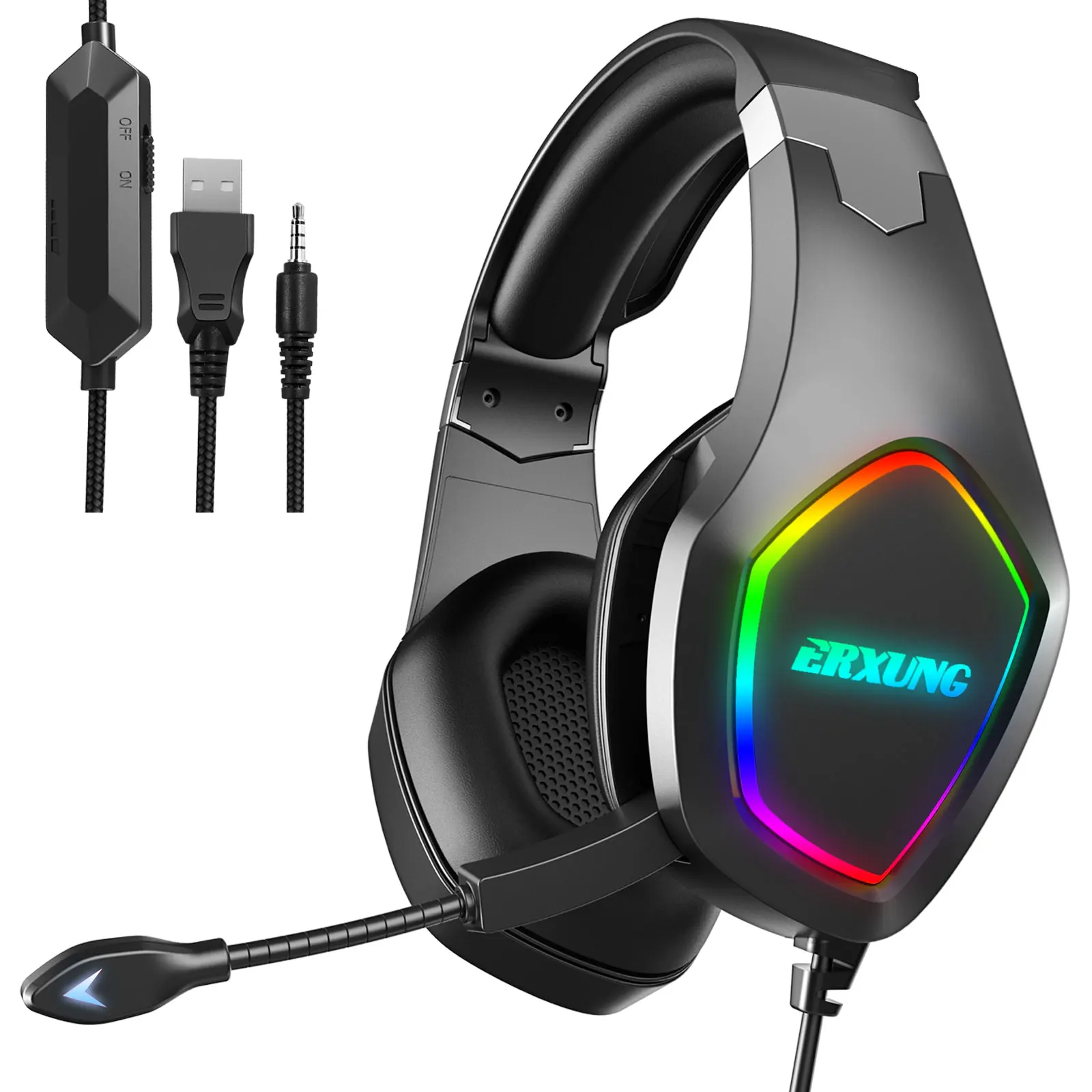 fonds vertrekken Riskeren Kotion Each G9000 Stereo Gaming Headset With Led Light For Ps4,Pc,Xbox One  Controller - Buy Wired Headset,Game Headset,Wired Stylish Gaming Headset  Product on Alibaba.com