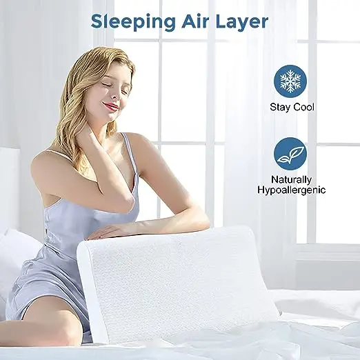 Custom Natural Latex Pillow,Latex Foam Pillows For Sleeping,Medium